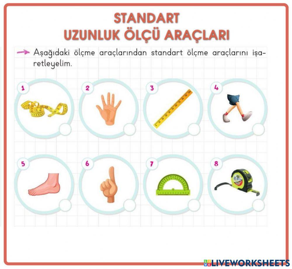 Standart Uzunluk Ölçme Araçları