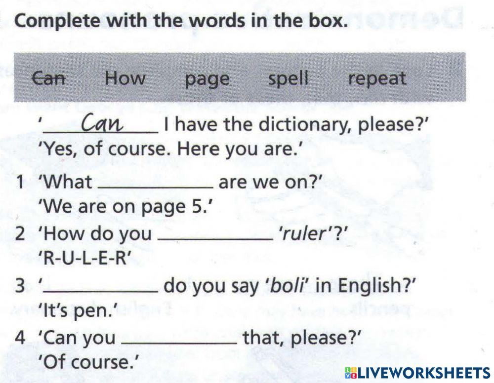 Conversation gap filling