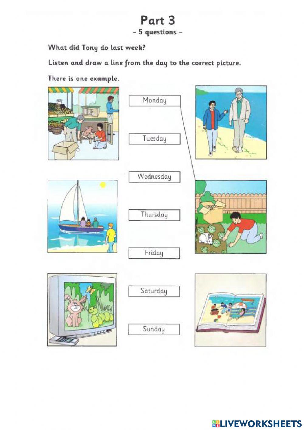 Listening comprehension