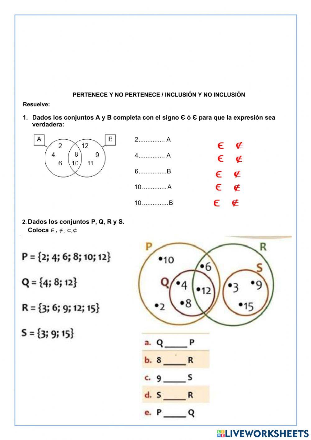 Pertenencia e inclusión