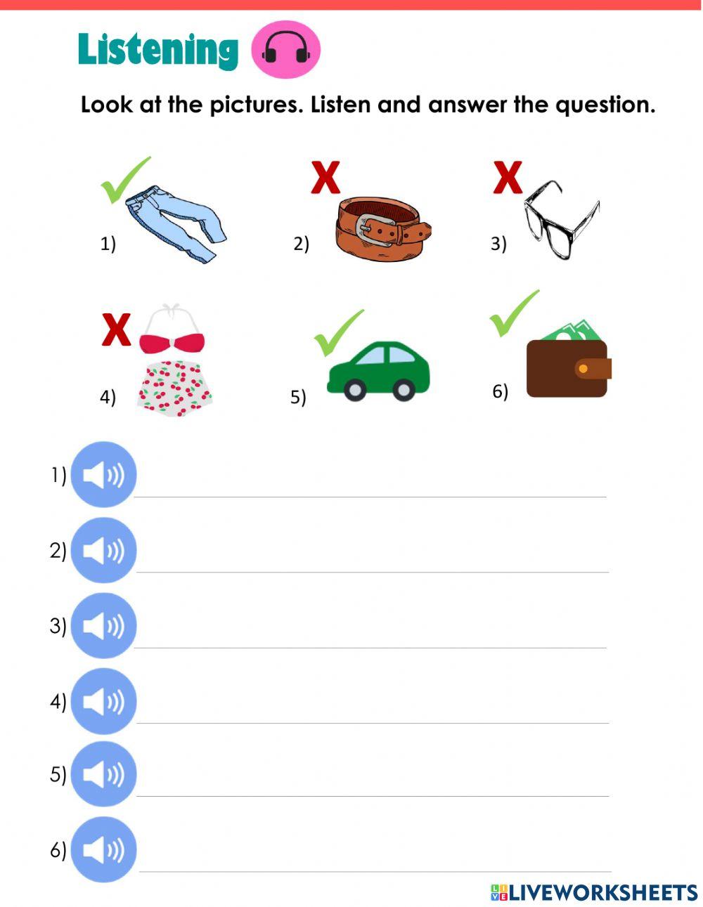 Yes and No questions with possessive and pronouns 