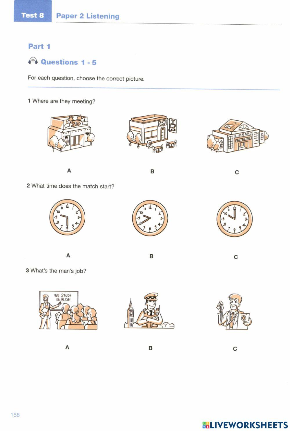 Ket ready for a free interactive worksheets 2846455