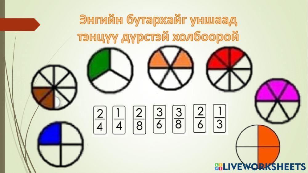 Энгийн бутархай