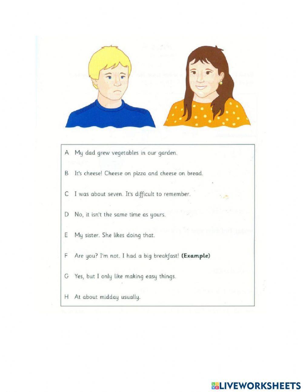 Flyers 1 Test 1 (Reading & Writing)