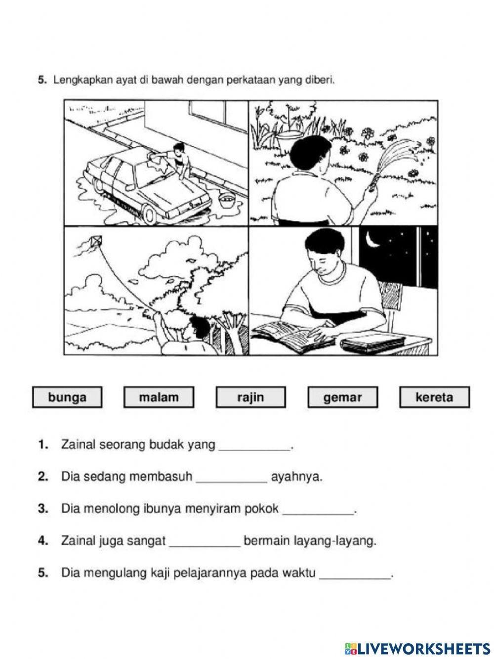 Latihan bahasa melayu tahap 2