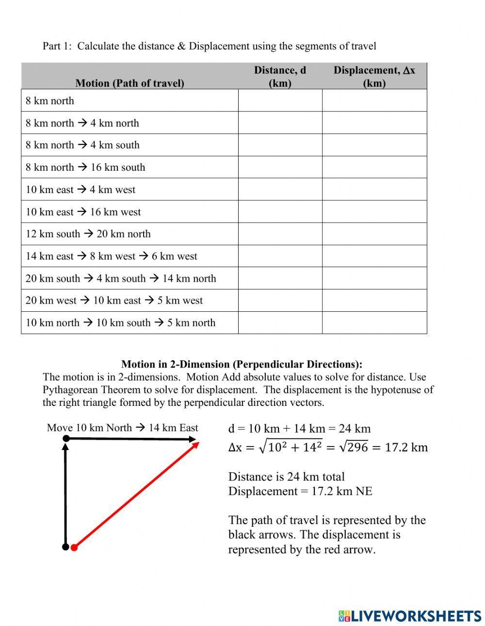 2045674 Distance Displacement Calculations Jason