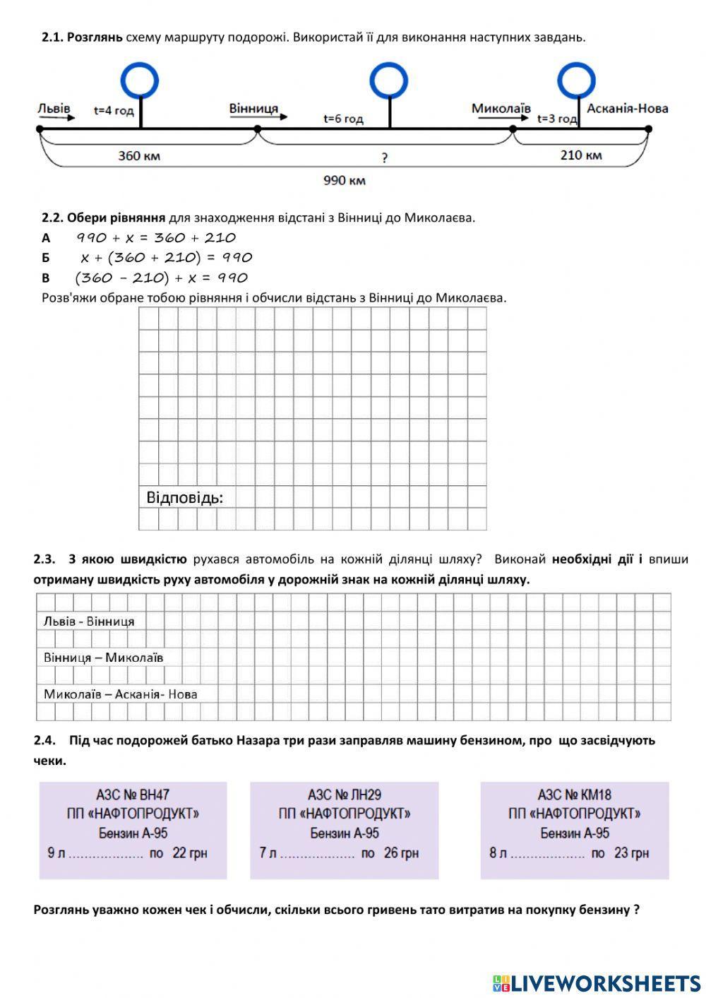 Тематична діагностувальна робота