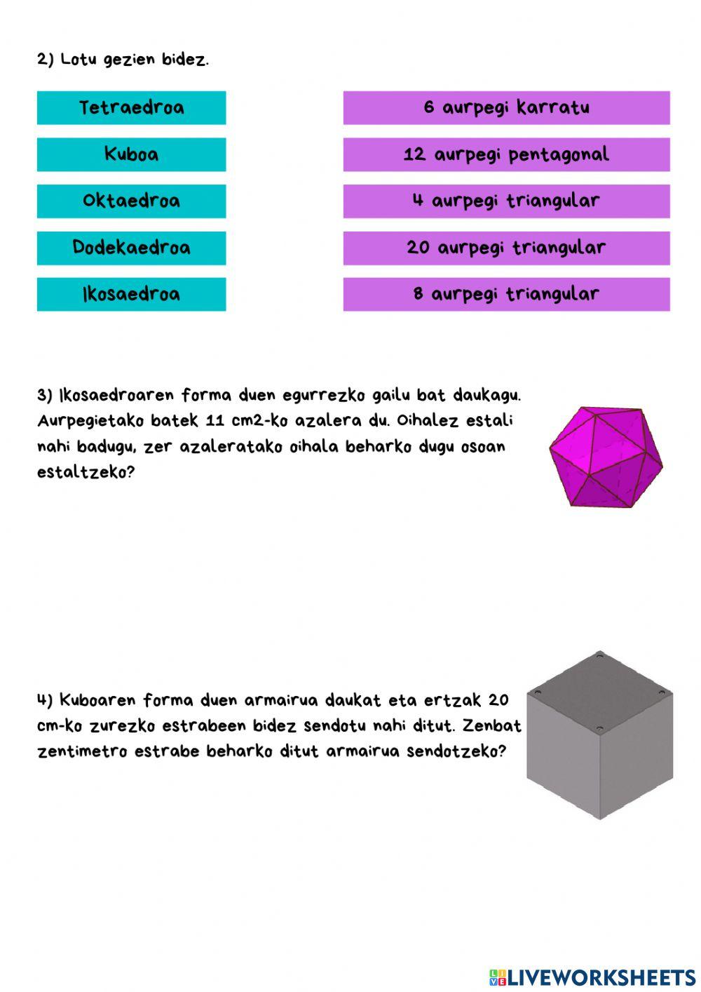 Poliedro erregularrak