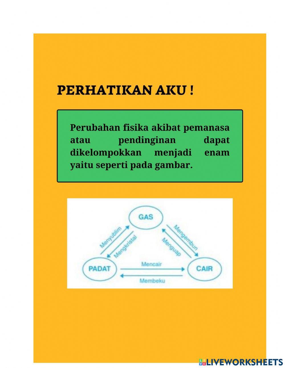 E - LKPD kelas 5 perubahan wujud benda