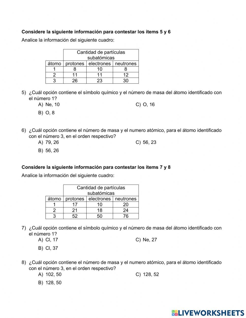 Practica General El ätomo