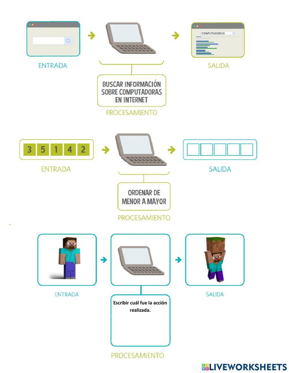 Entra y Sale Información