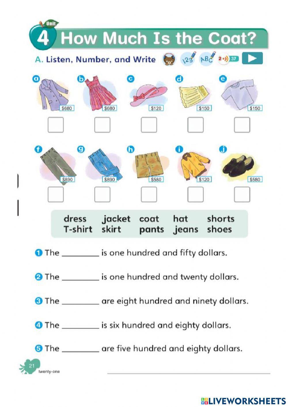 Dino8 U4 How much is the coat