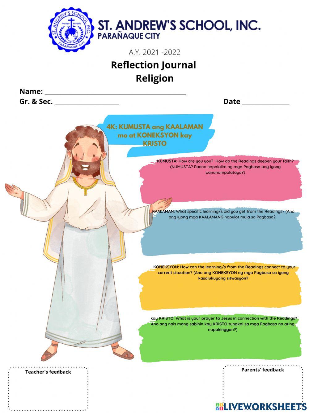 April Mass reflection (extended) worksheet Live Worksheets April Mass reflection (extended) worksheet Live Worksheets