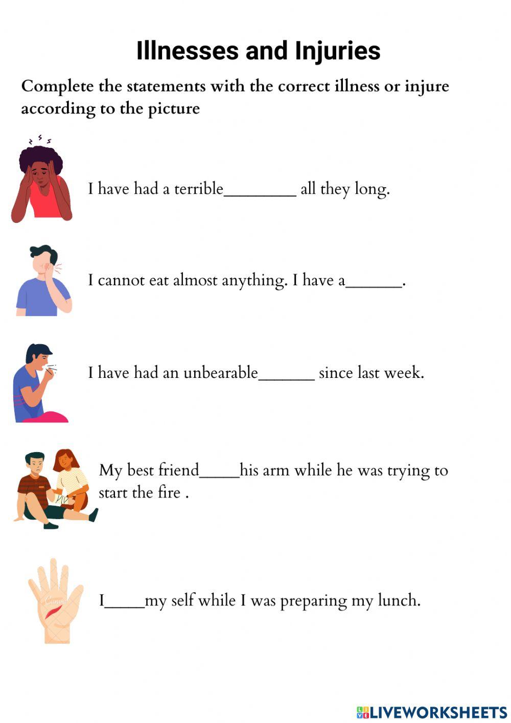 Illnesses and Injuries