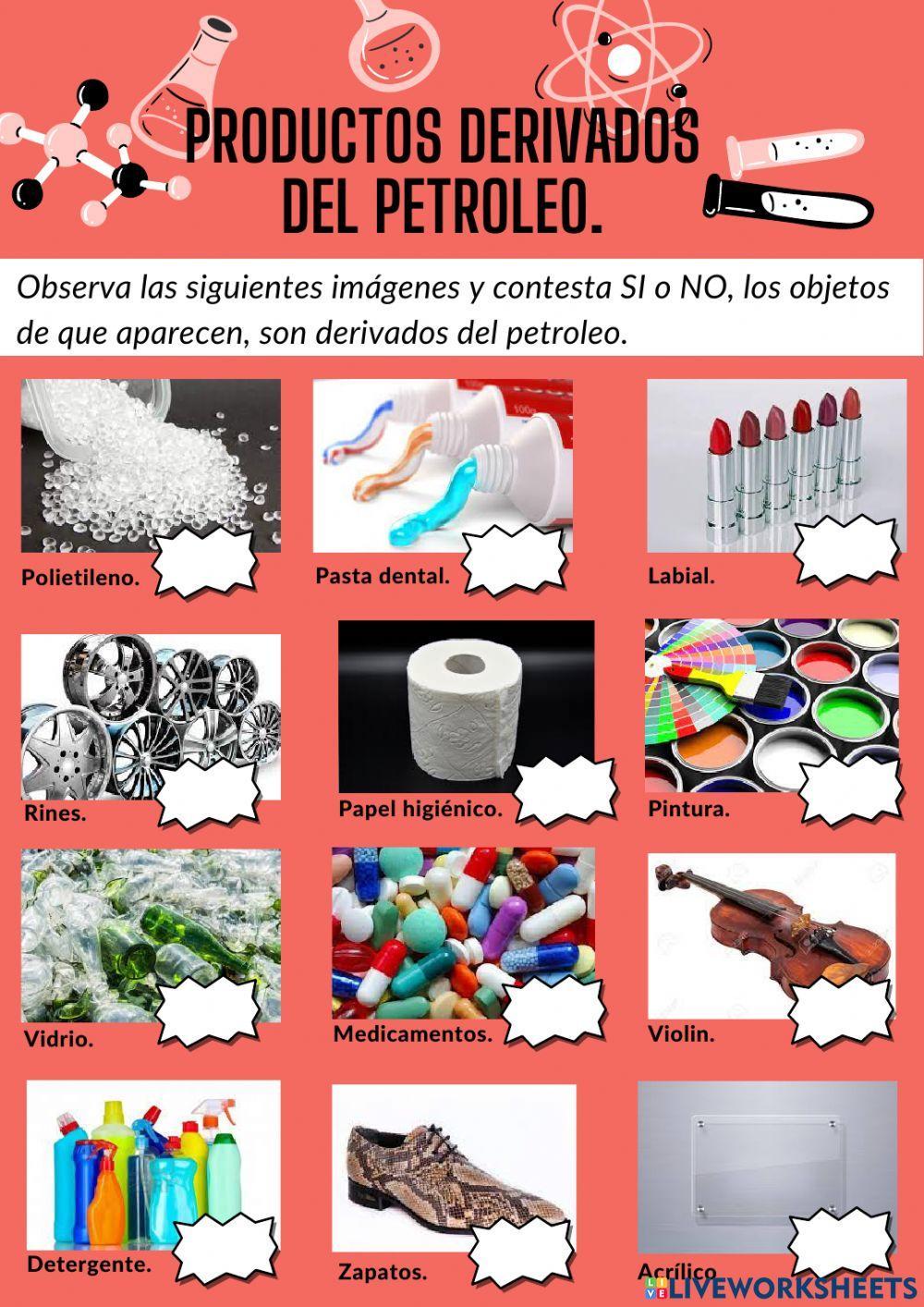 Productos derivados del petroleo