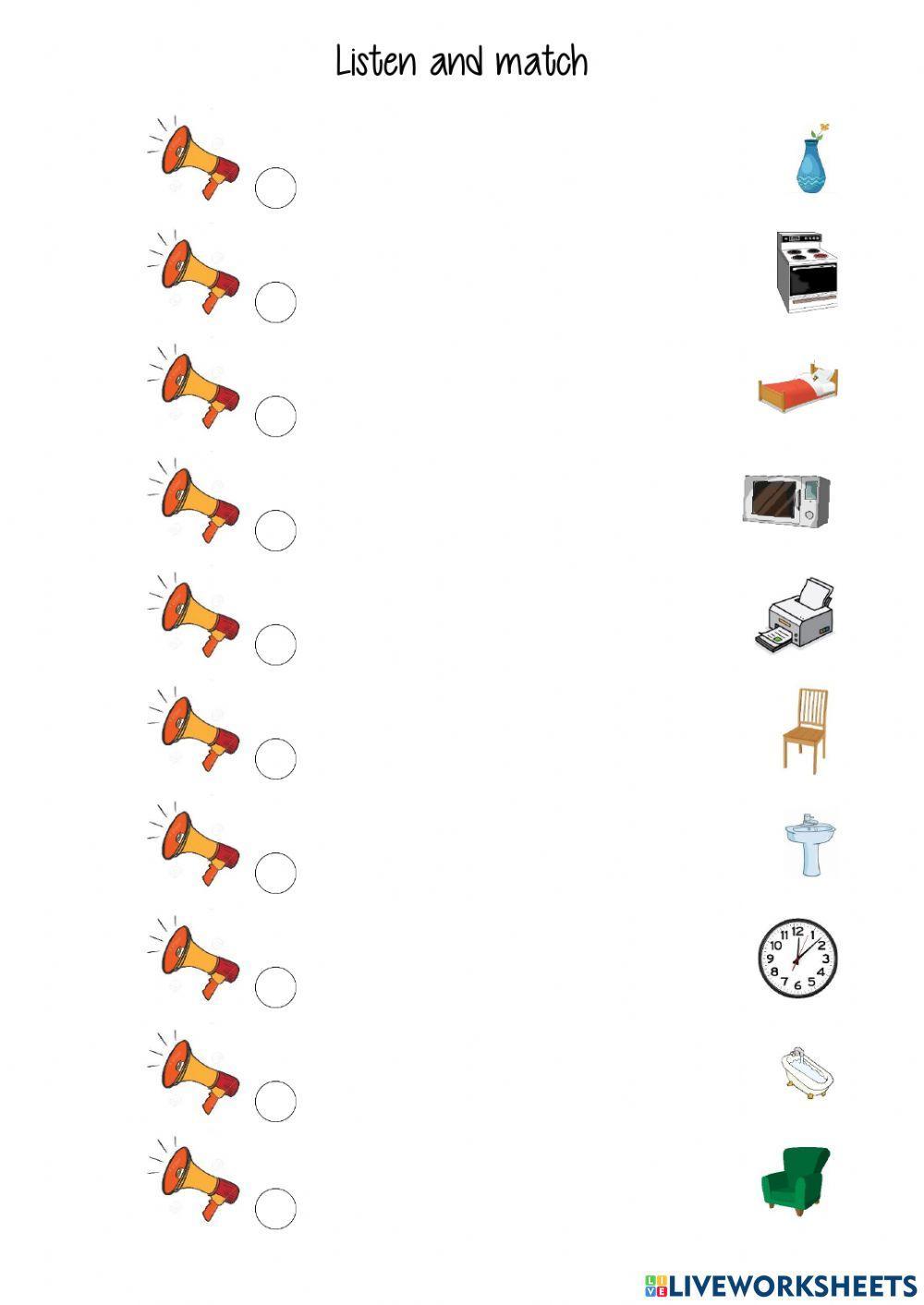 listen and match furniture 1