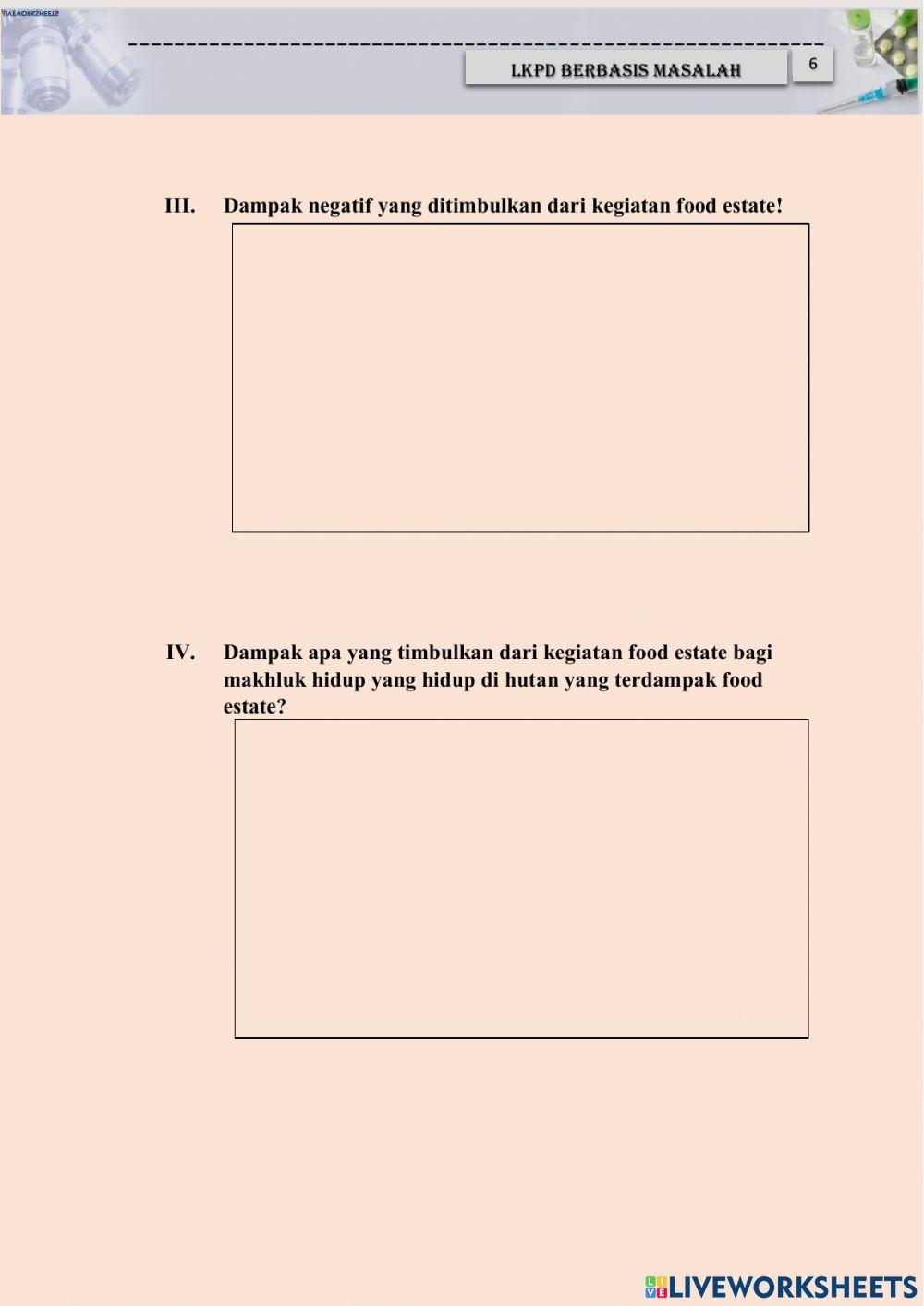 E-lkpd perubahan lingkungan 2