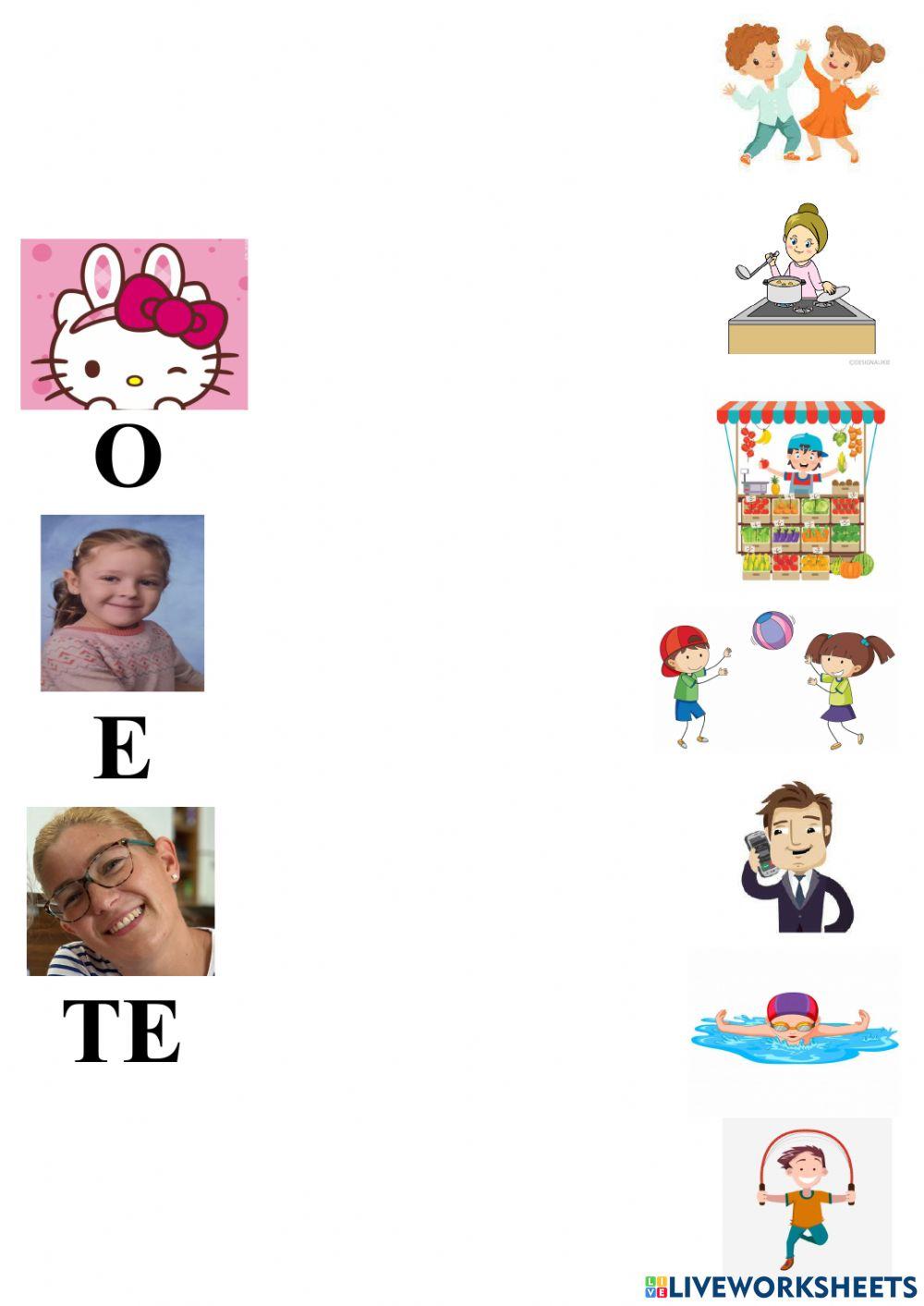 Pasado con primeras personas del singular