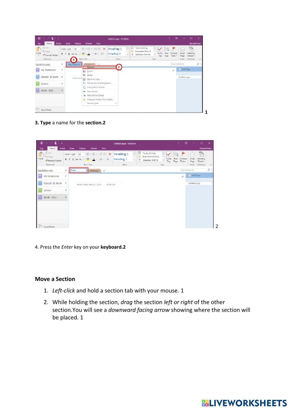 Lesson 2 Creating a Notebook.