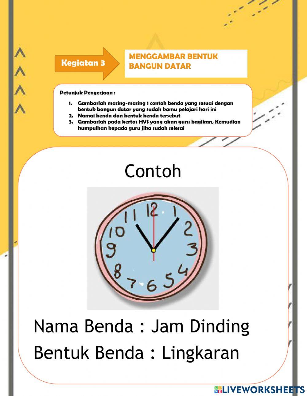 LKPD Geometri Kelas 1 Tema 4 Subtema 1 Pemb 6