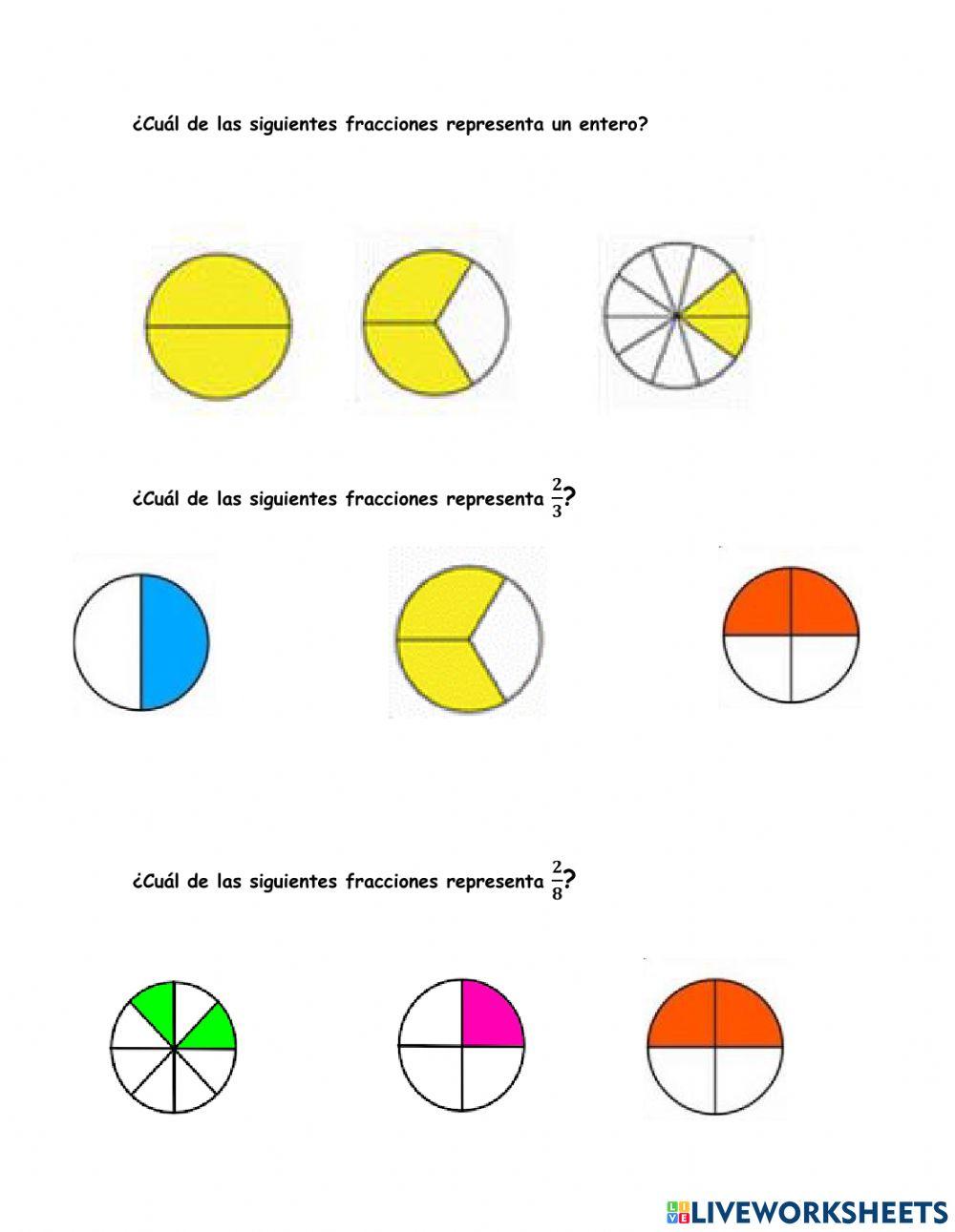 Identificación de fracciones