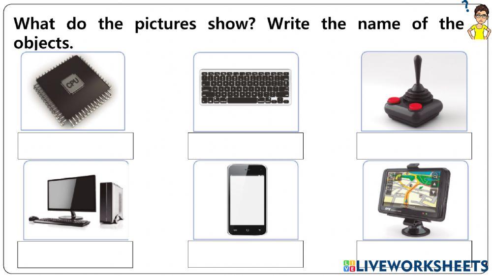 Technology WORKSHEETS (I) worksheet | Live Worksheets