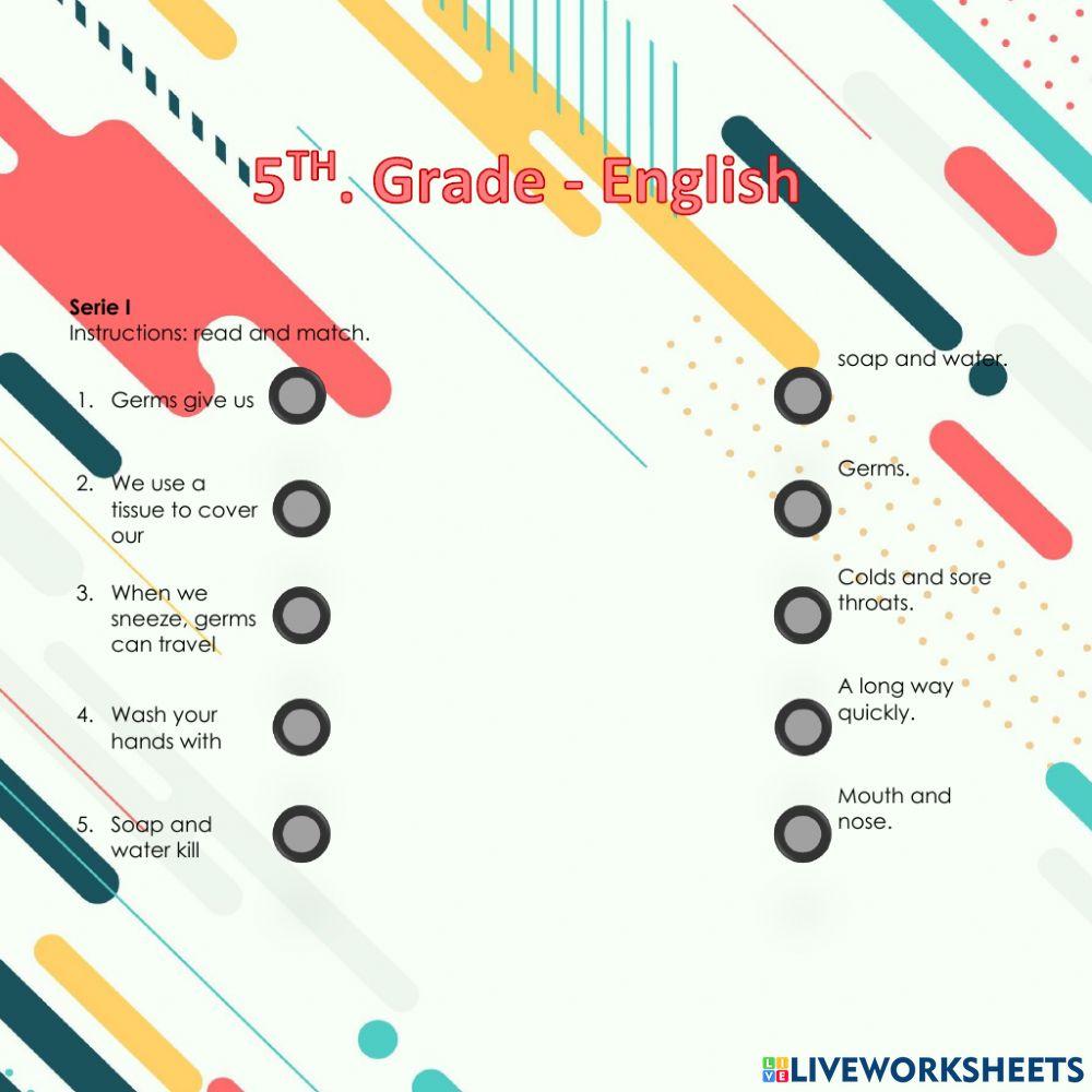 5to. Actividad healthy