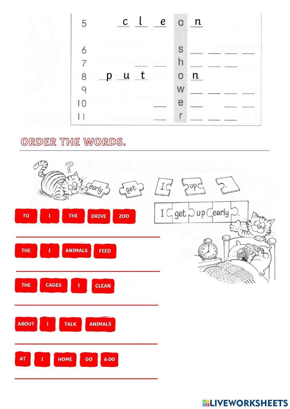 Children 2 - Vocabulary and Grammar Practice
