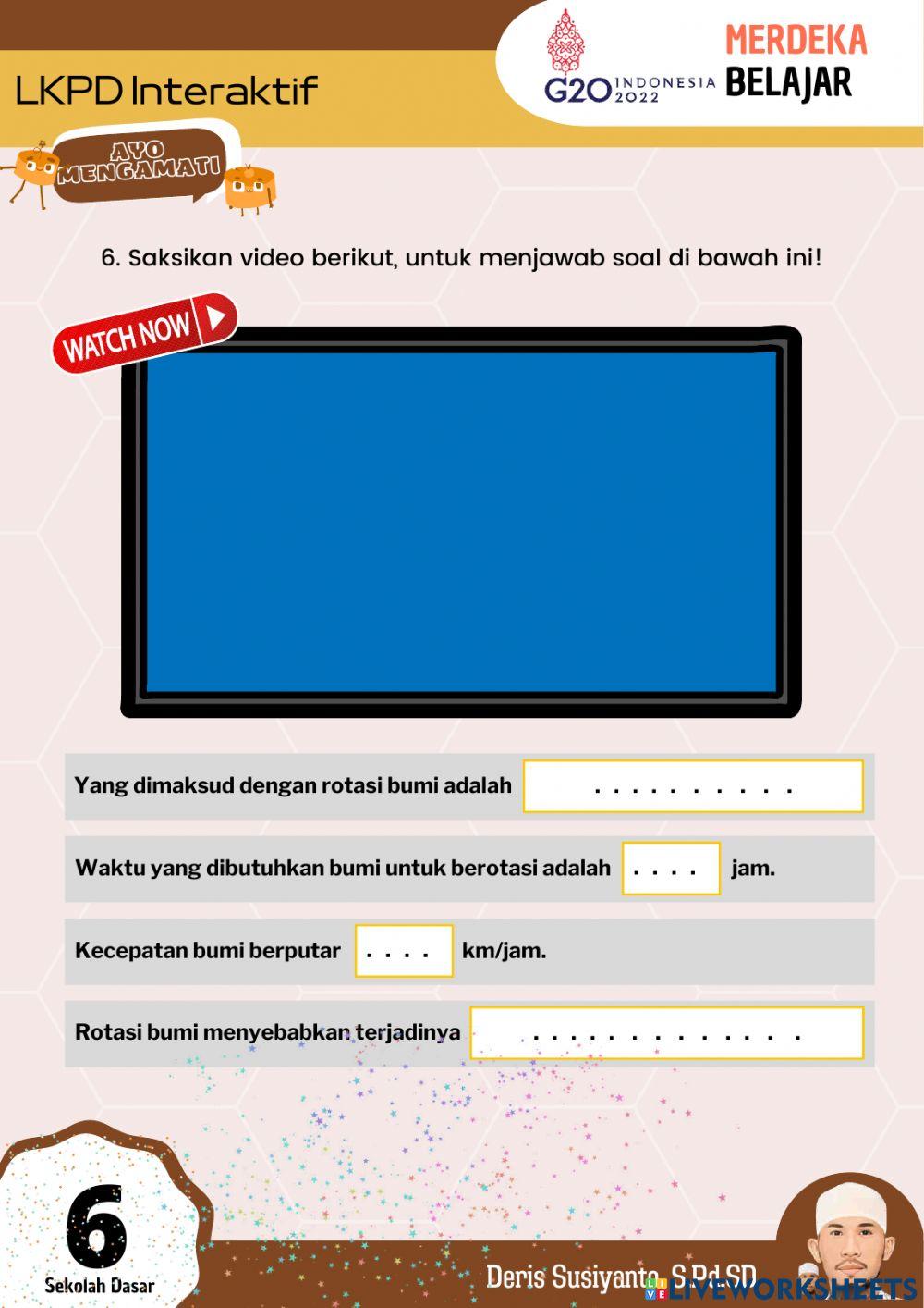 Lembar Kerja Peserta Didik