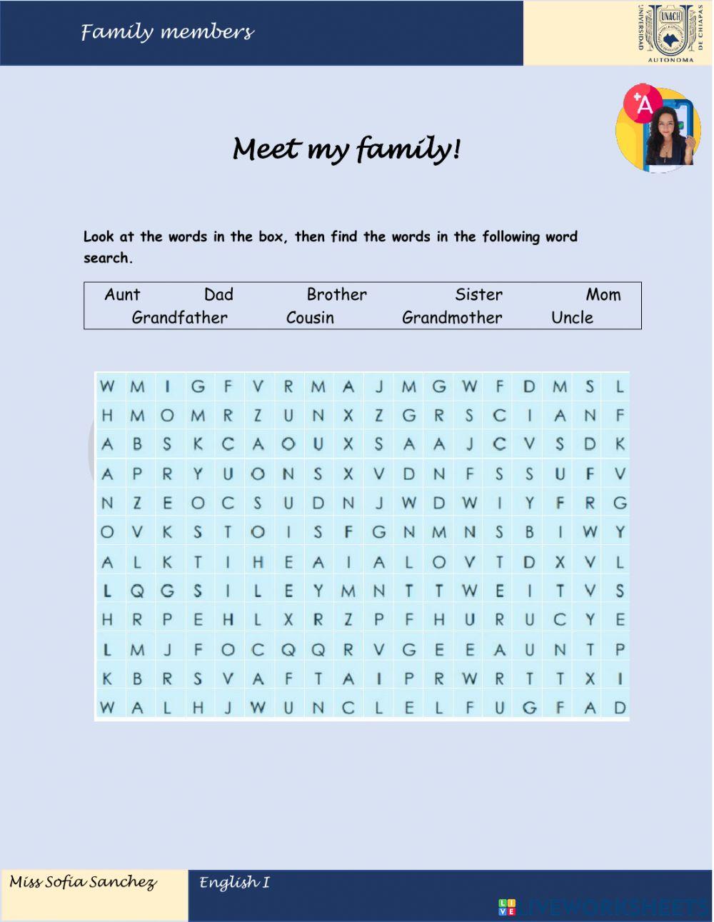 Members of the family