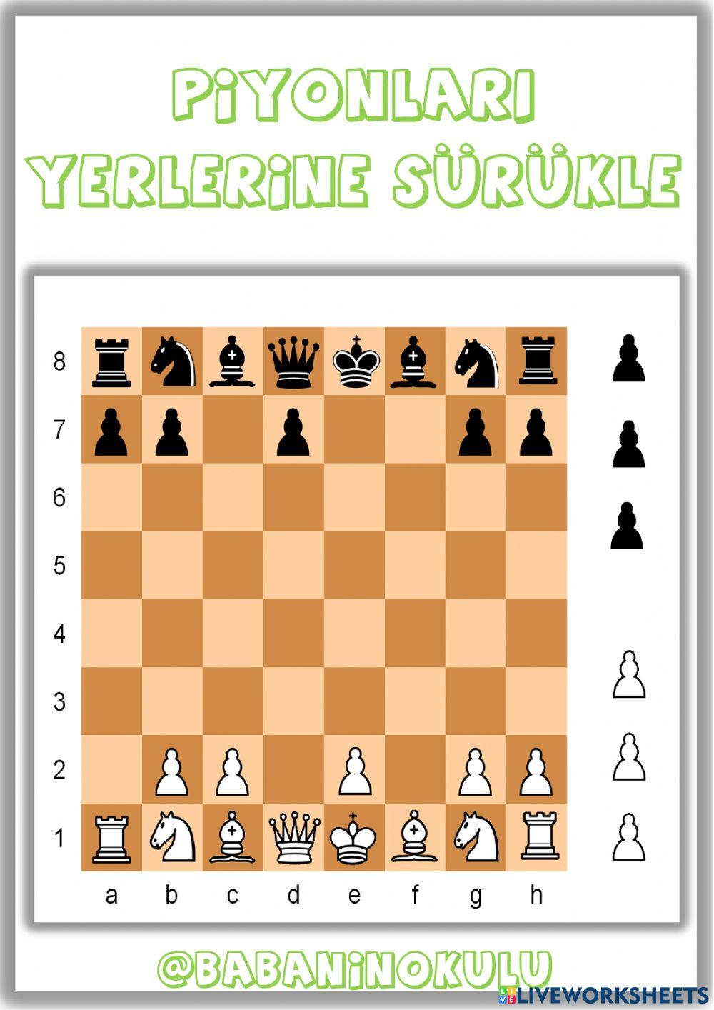 SATRANÇ-6 (PİYON) SATRANÇ-6 (PİYON)