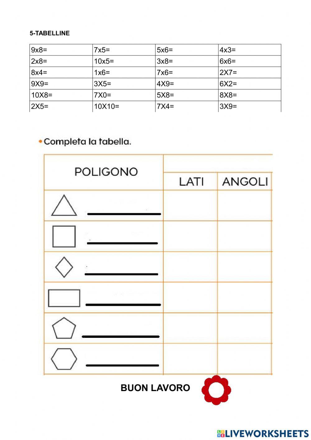 Verifica di matematica