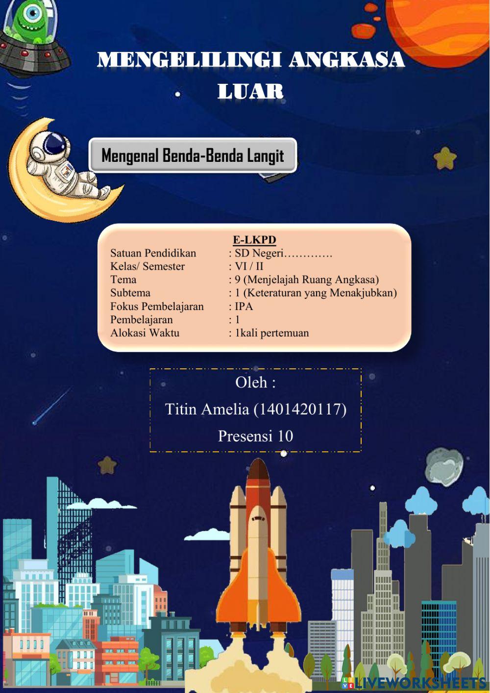 Sistem Tata Surya (Benda-benda luar angkasa)