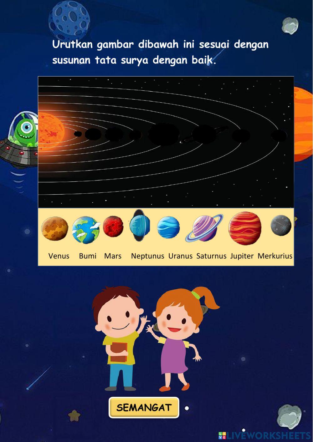 Sistem Tata Surya (Benda-benda luar angkasa)