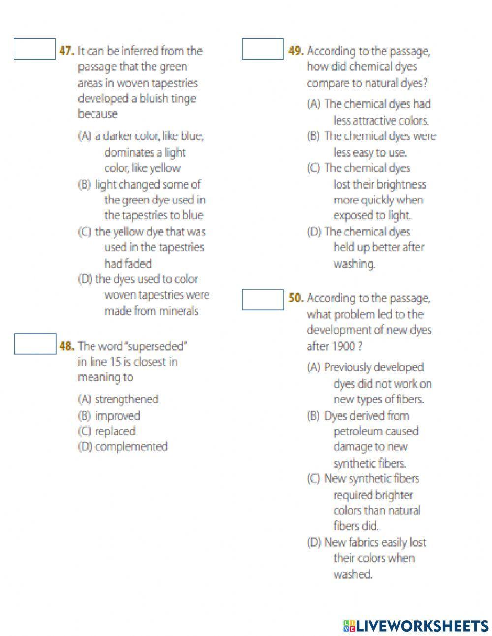 Rc toefl 42-10 PART A AND B