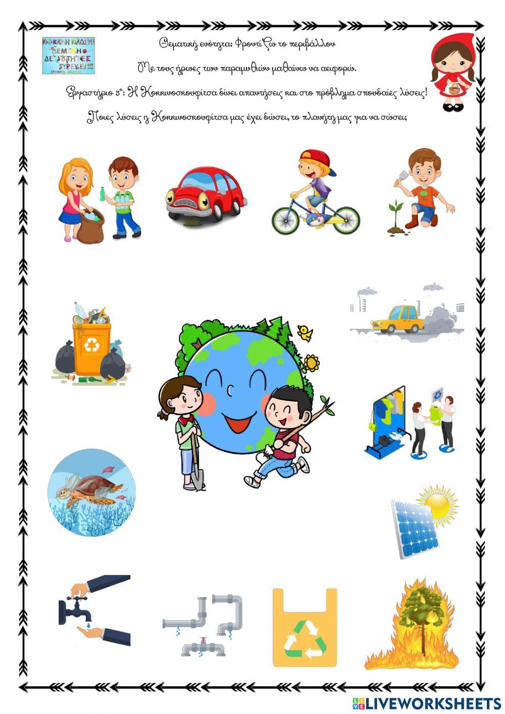 Ποιες λύσεις η Κοκκινοσκουφίτσα μας έχει δώσει, το πλανήτη μας για να σώσει-