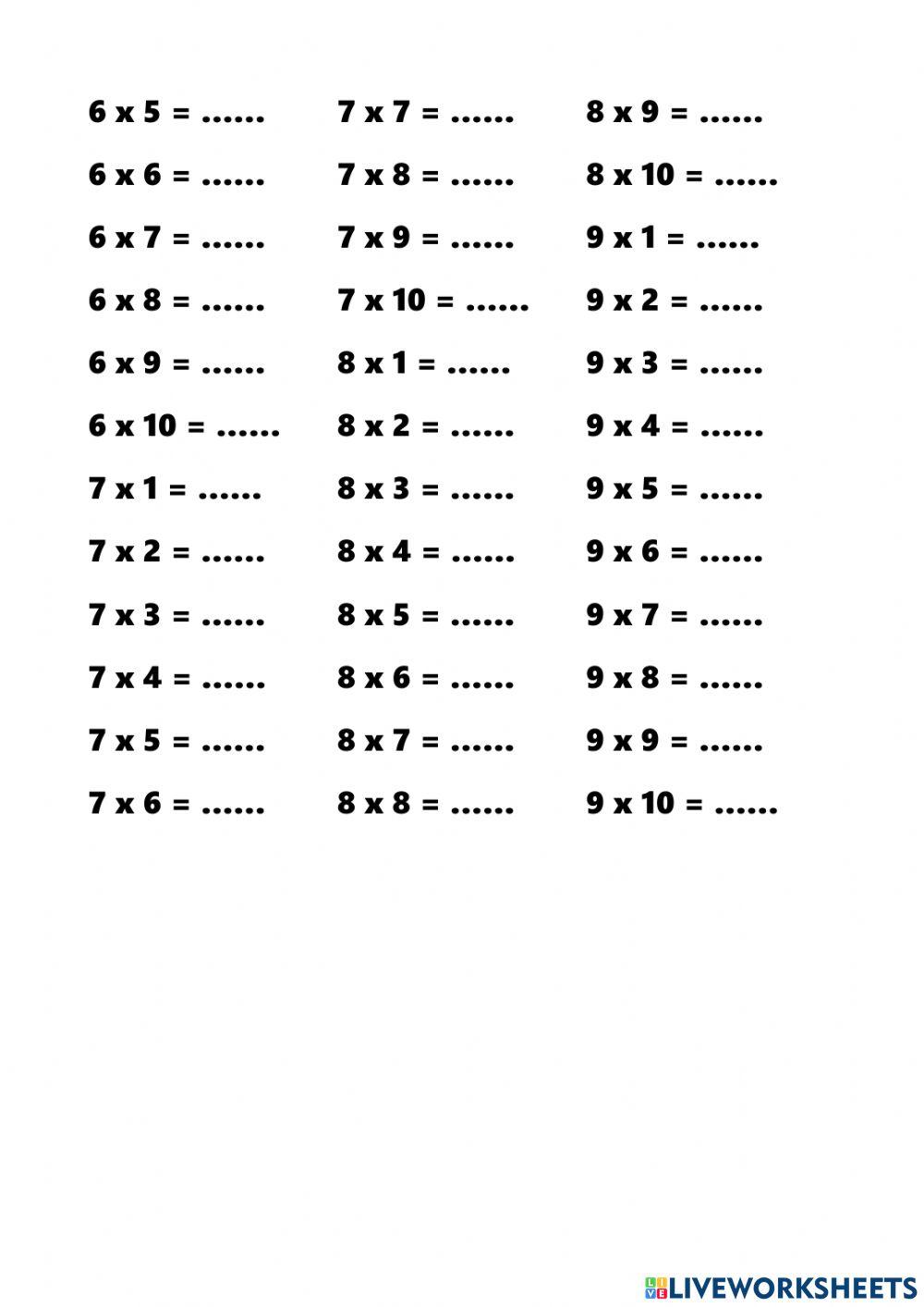 Ejercicios Matemáticas - 1