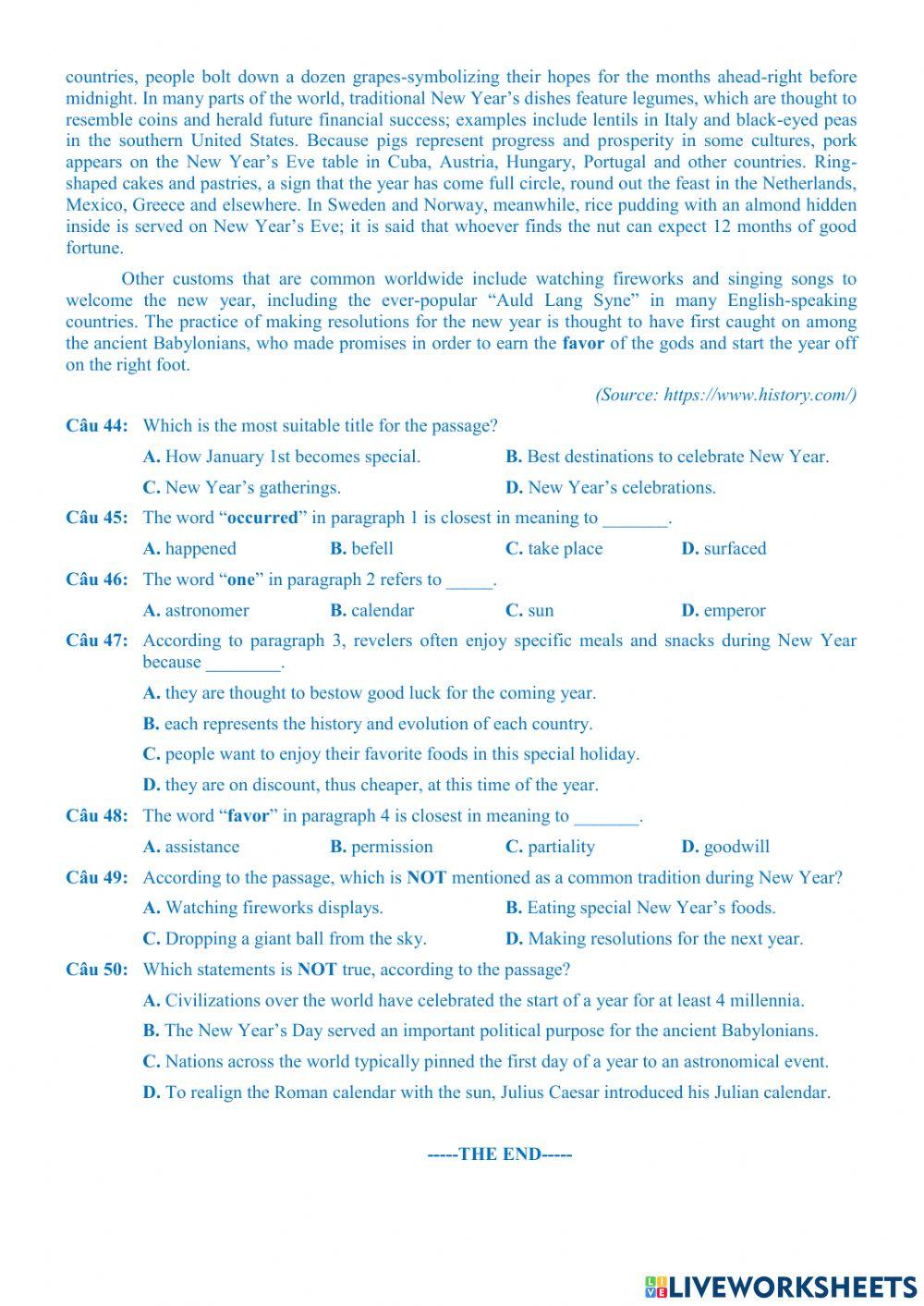 MSE-2022-Đề thi thử số 14