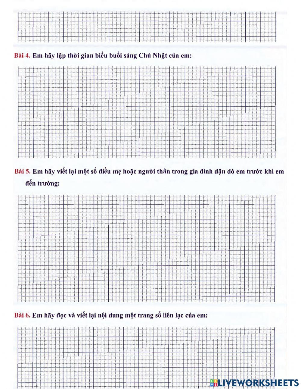 Tiếng Việt 2 lên 3 - Dạng 9: Tập làm văn (phần 2)