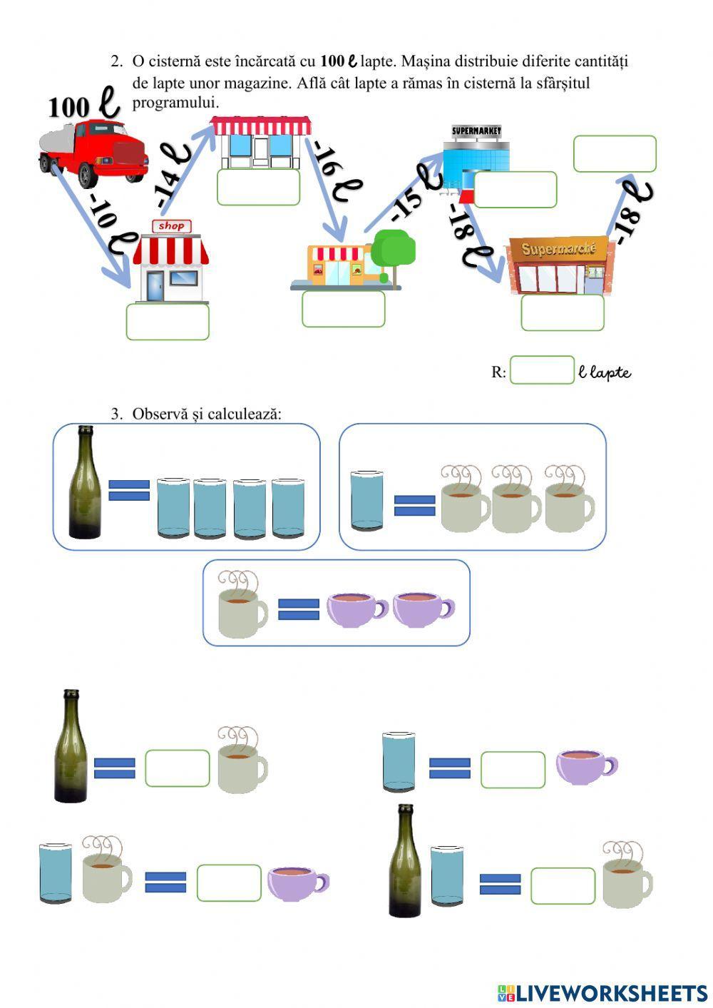 Unități de măsură pentru capacitatea vaselor
