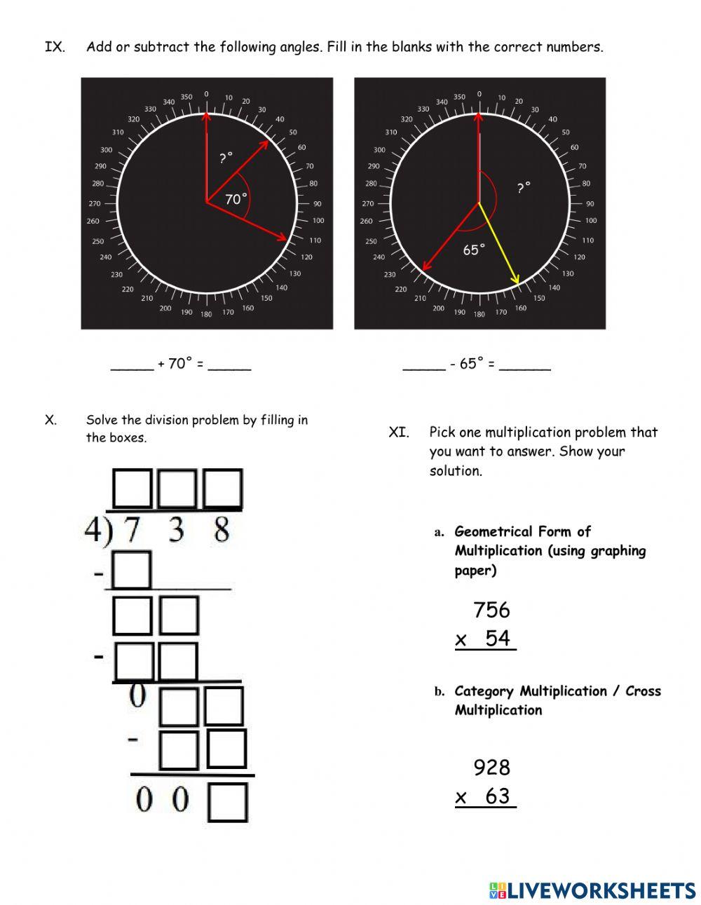 OWMH LE3 - Math OWMH LE3 - Math