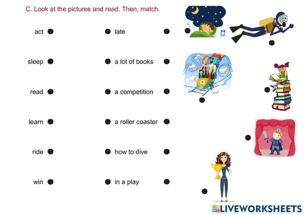 Vocabulary about vacations