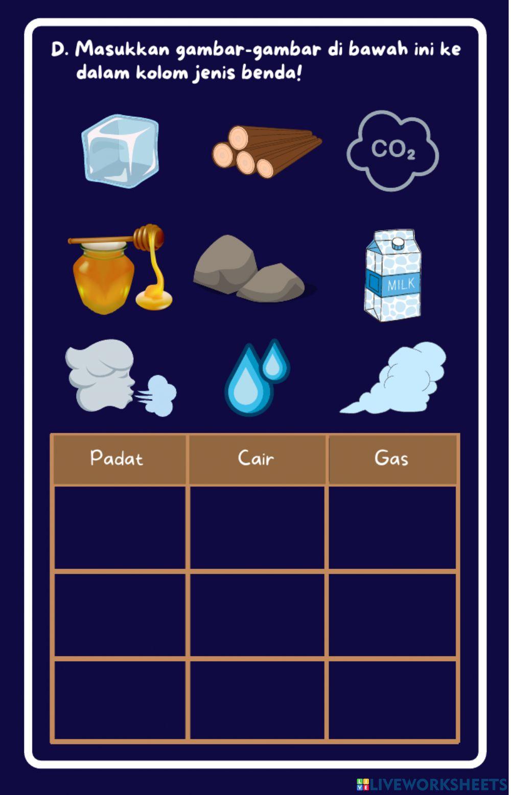 Wujud Benda dan Perubahannya