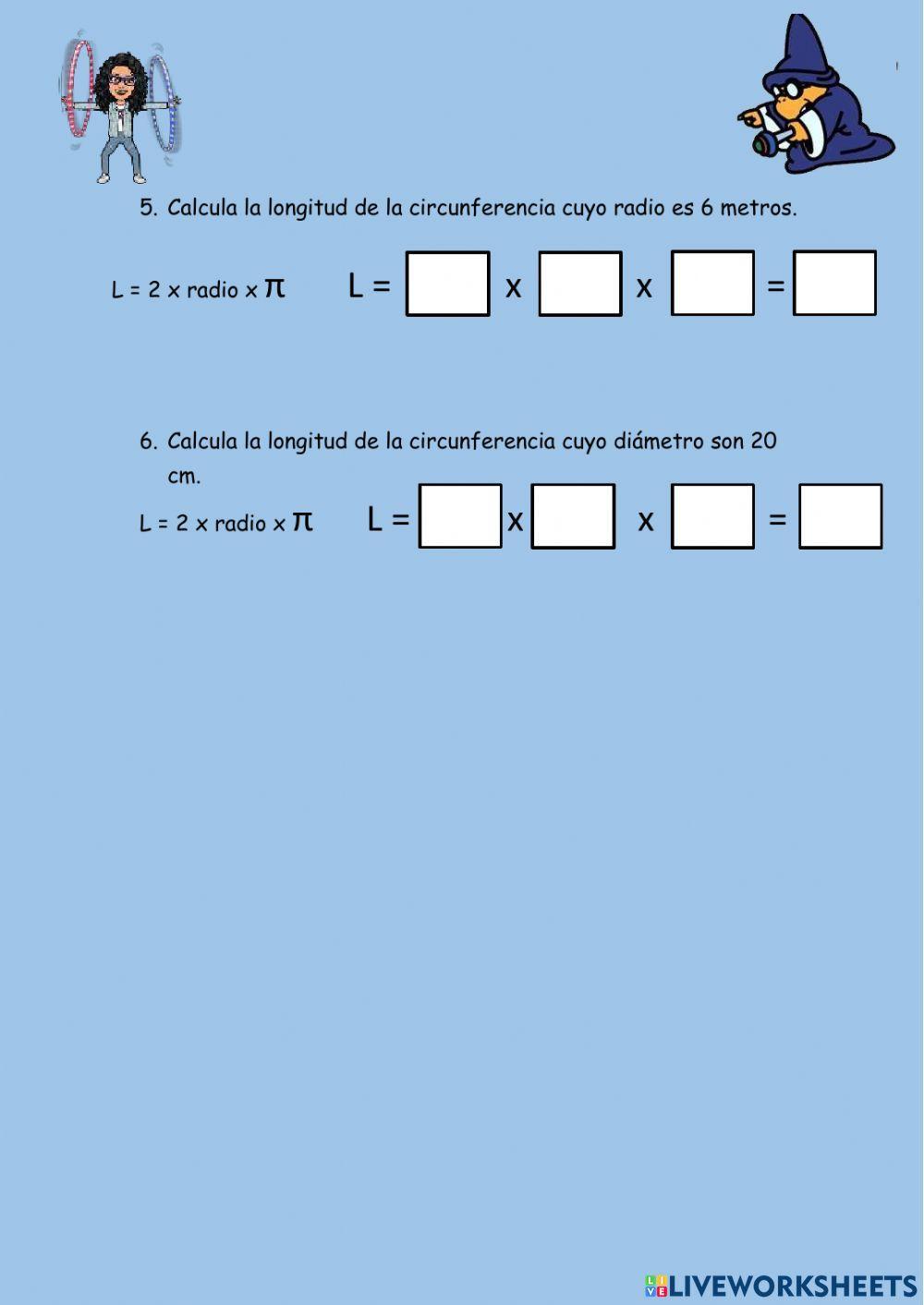 Elementos de la circunferencia
