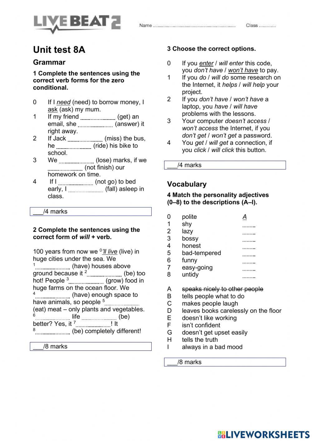 JUNIOR 17-FINAL TEST