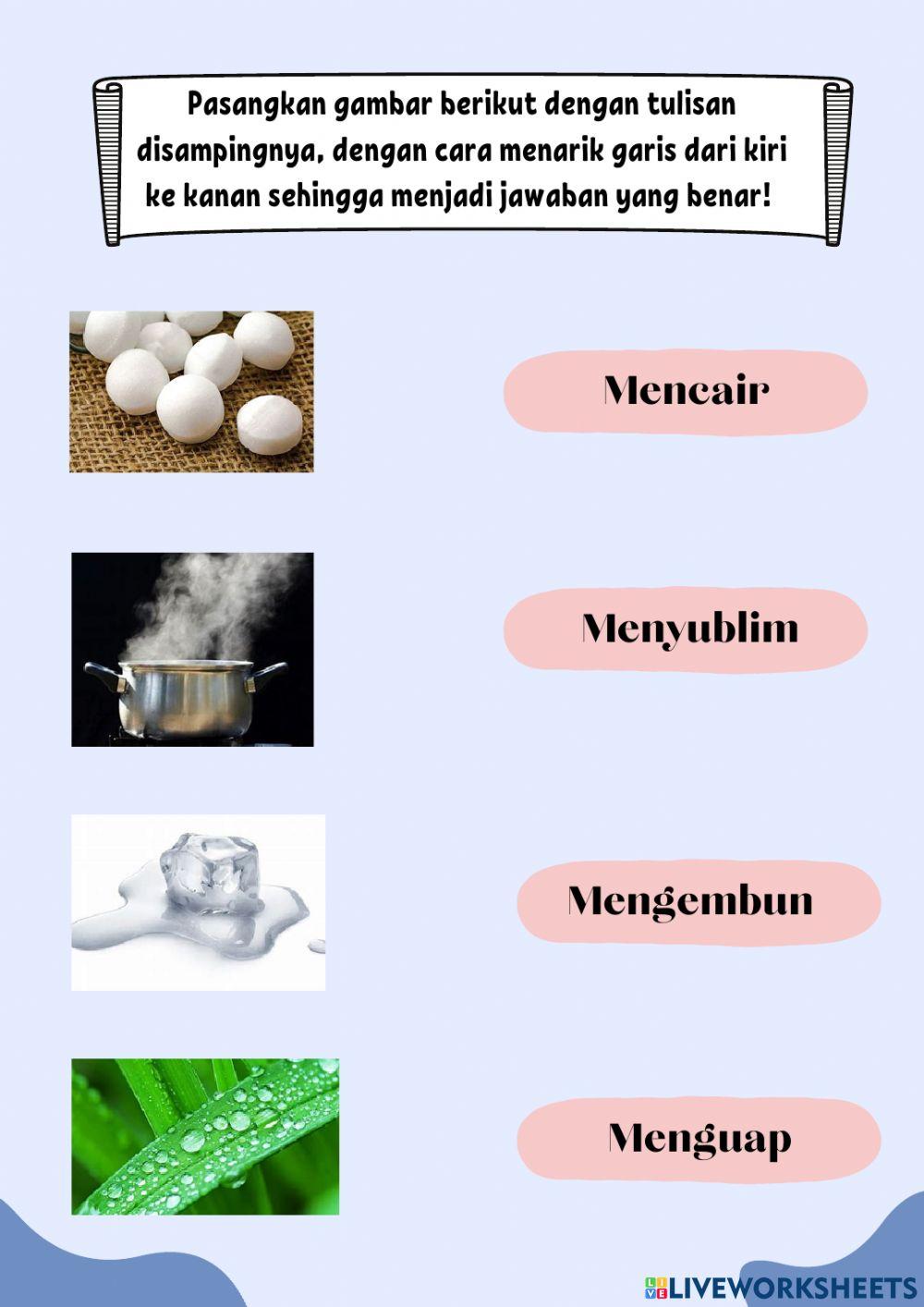 Perubahan Wujud Benda