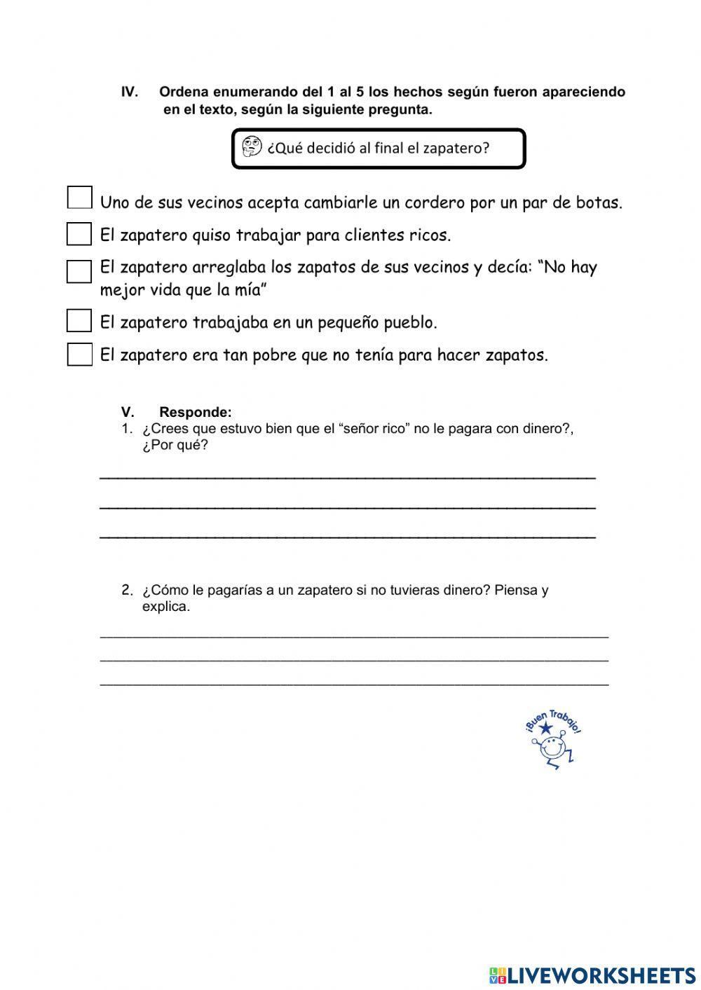 La fortuna del zapatero