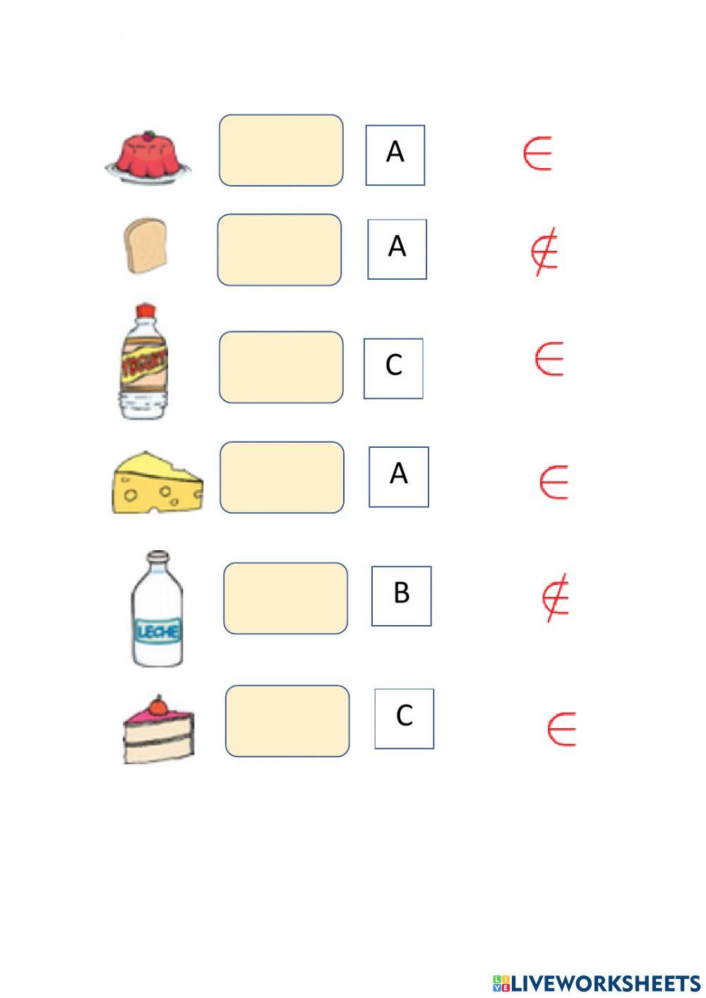 Práctica Calificada sobre conjuntos