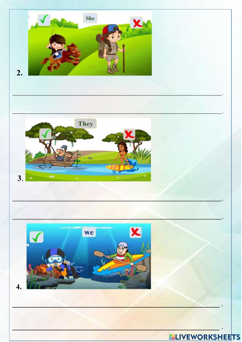 Writing test Islands 4 Unit 8