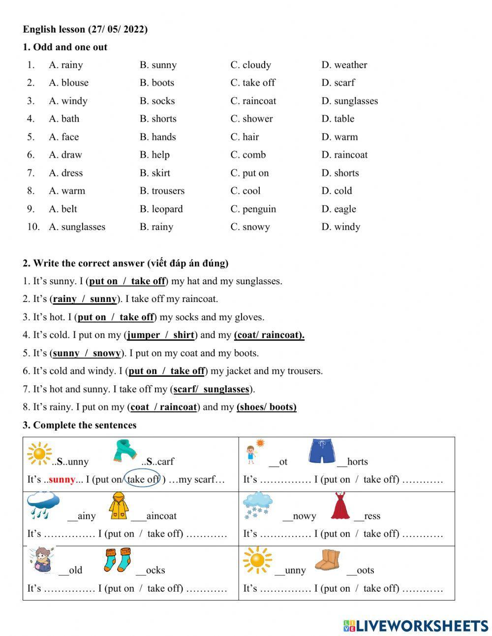 Group 4.2 - Weather + clothes review